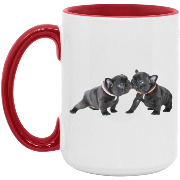 FRENCHIE PUPPY (6) AM15OZ 15oz. Accent Mug