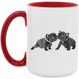 FRENCHIE PUPPY (6) AM15OZ 15oz. Accent Mug