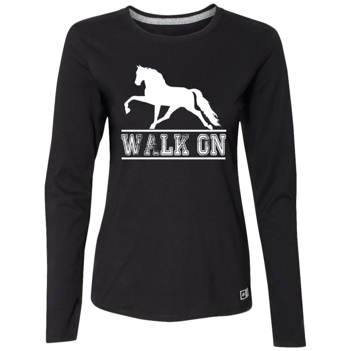 Walk On TWH Pleasure 64LTTX Ladies’ Essential Dri-Power Long Sleeve Tee