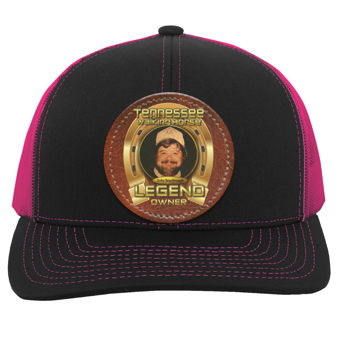 TOBY SCARBROUGH (TWH LEGENDS) HAT 104C Trucker Snap Back - Patch
