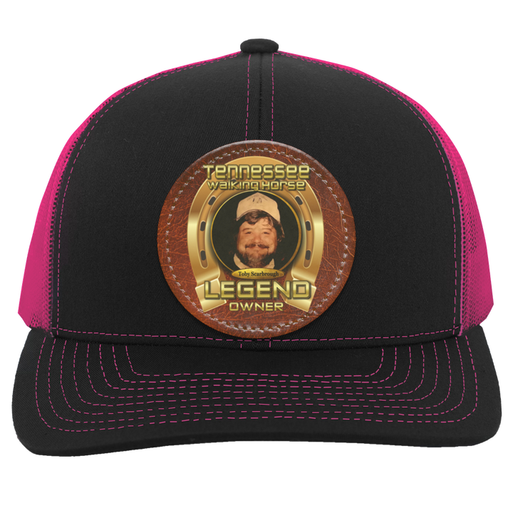 TOBY SCARBROUGH (TWH LEGENDS) HAT 104C Trucker Snap Back - Patch