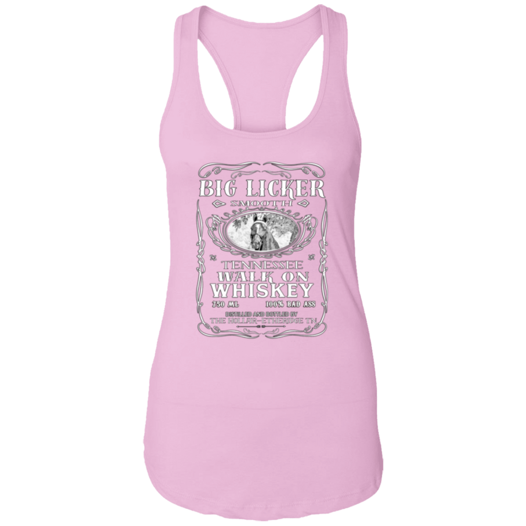 BIG LICKER SMOOTH NL1533 Ladies Ideal Racerback Tank