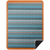 AZTEC 2 BSHL Premium Black Sherpa Blanket 60x80