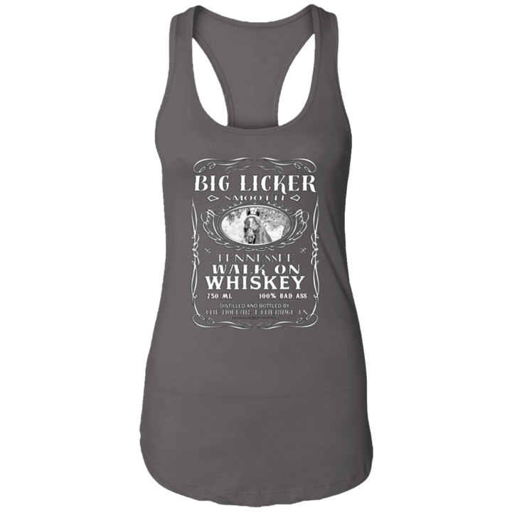 BIG LICKER SMOOTH NL1533 Ladies Ideal Racerback Tank