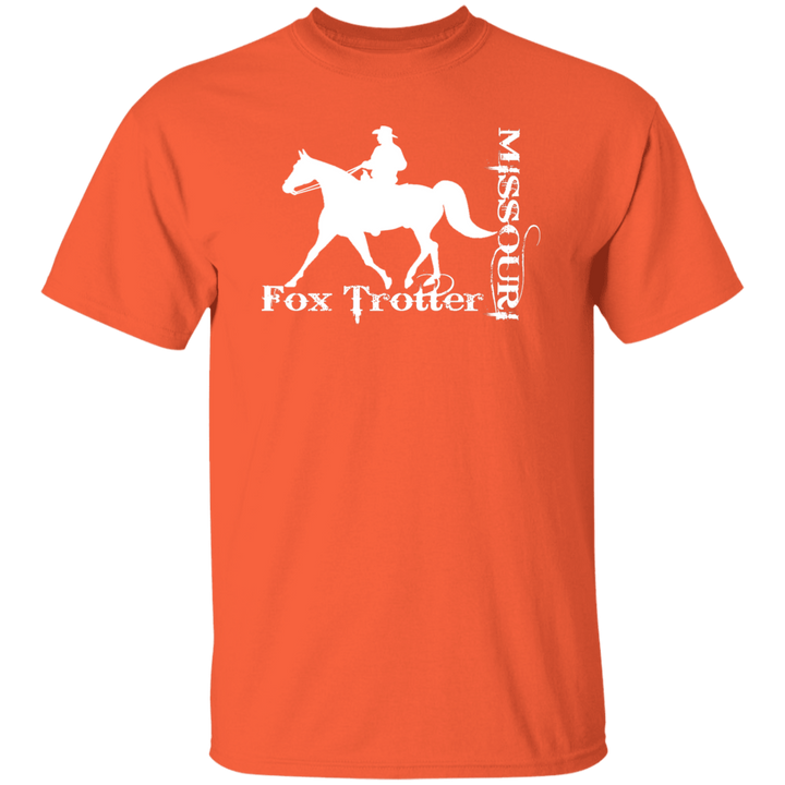 MISSOURI FOX TROTTER (white) 4HORSE G500 5.3 oz. T-Shirt