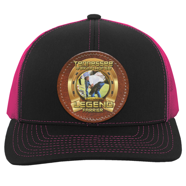 RED UMBERGER (TWH LEGENDS) HAT 104C Trucker Snap Back - Patch