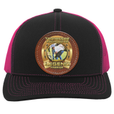 RED UMBERGER (TWH LEGENDS) HAT 104C Trucker Snap Back - Patch
