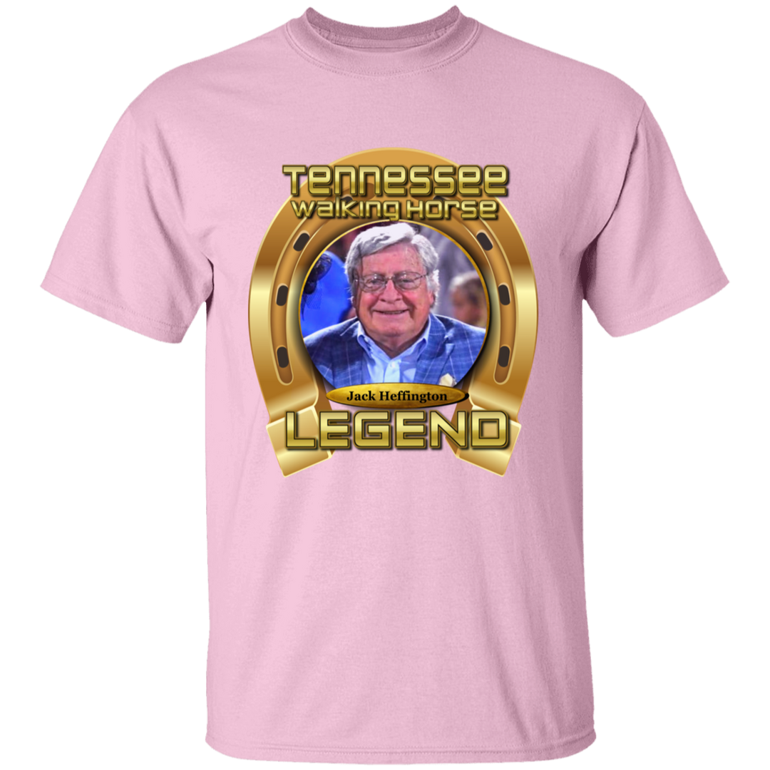 JACK HEFFINGTON (Legends Series) G500B Youth 5.3 oz 100% Cotton T-Shirt