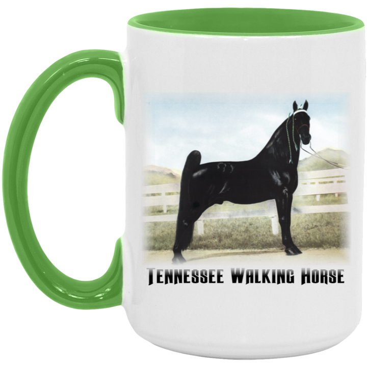 TENNESSEE WALKING HORSE (STANDING) 4HORSE AM15OZ 15oz. Accent Mug