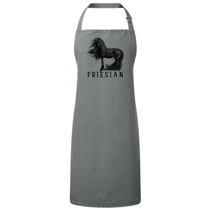 FRIESIAN STYLE 1 4HORSE RP150 Sustainable Unisex Bib Apron