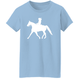 Missouri Fox Trotter LADY FINAL ART WHITE G500L Ladies' 5.3 oz. T-Shirt