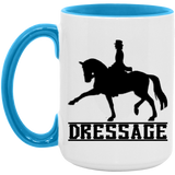 Dressage style 1 4HORSE AM15OZ 15oz. Accent Mug
