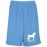MORGAN 2 1844 Moisture-Wicking 9 inch Inseam Mesh Shorts