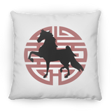 SADDLEBRED JAPANESE ART PILLOWS THREE SIZES