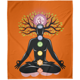 CHAKRAS PLUSH BLANKET (12 STYLES AND SIZES)