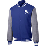Tennessee Walking Horse Performance (WHITE) ST270 Fleece Letterman Jacket