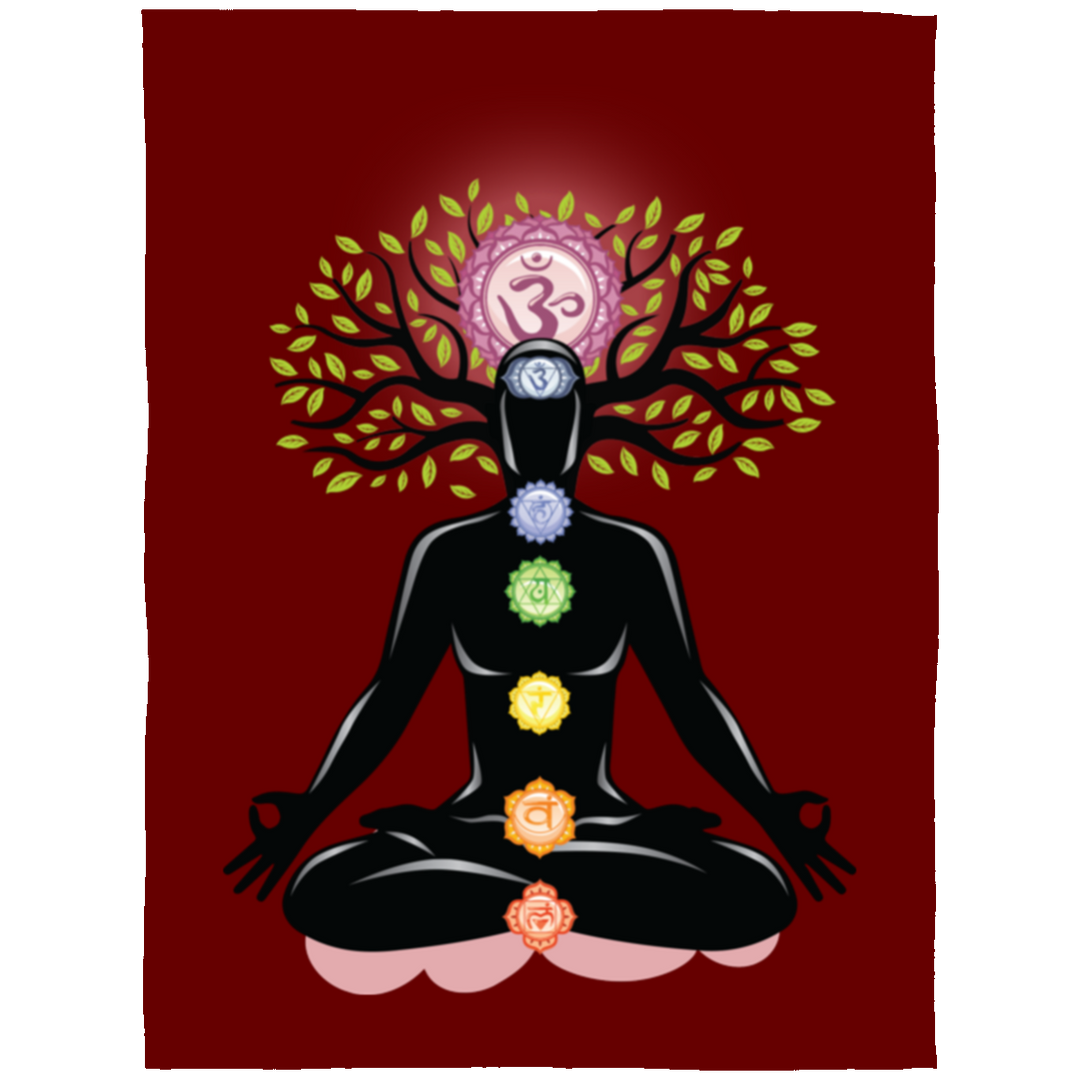 CHAKRAS PLUSH BLANKET (12 STYLES AND SIZES)