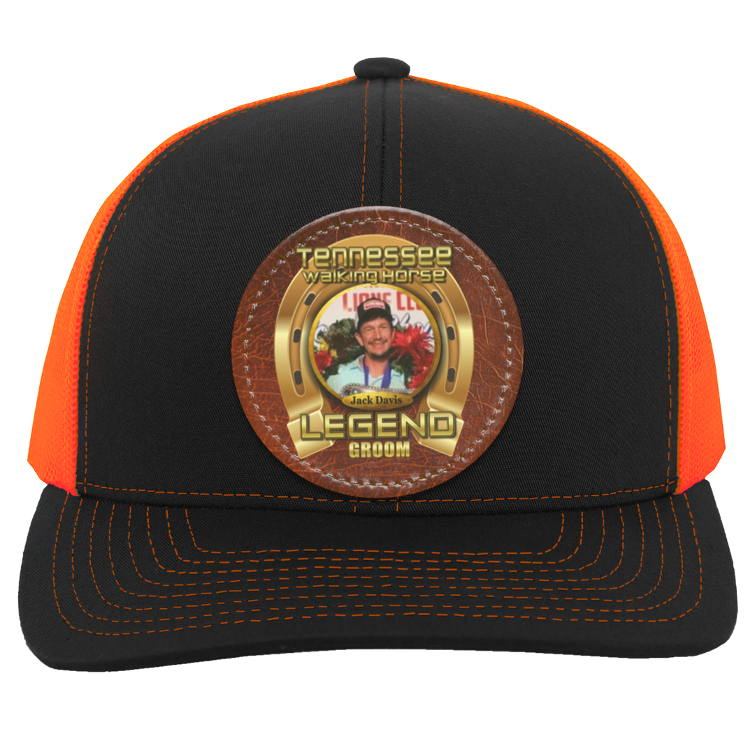 JACK DAVIS (TWH LEGENDS) HAT 104C Trucker Snap Back - Patch