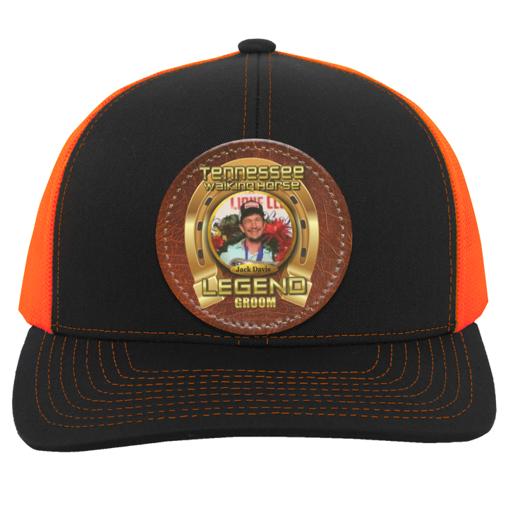 JACK DAVIS (TWH LEGENDS) HAT 104C Trucker Snap Back - Patch