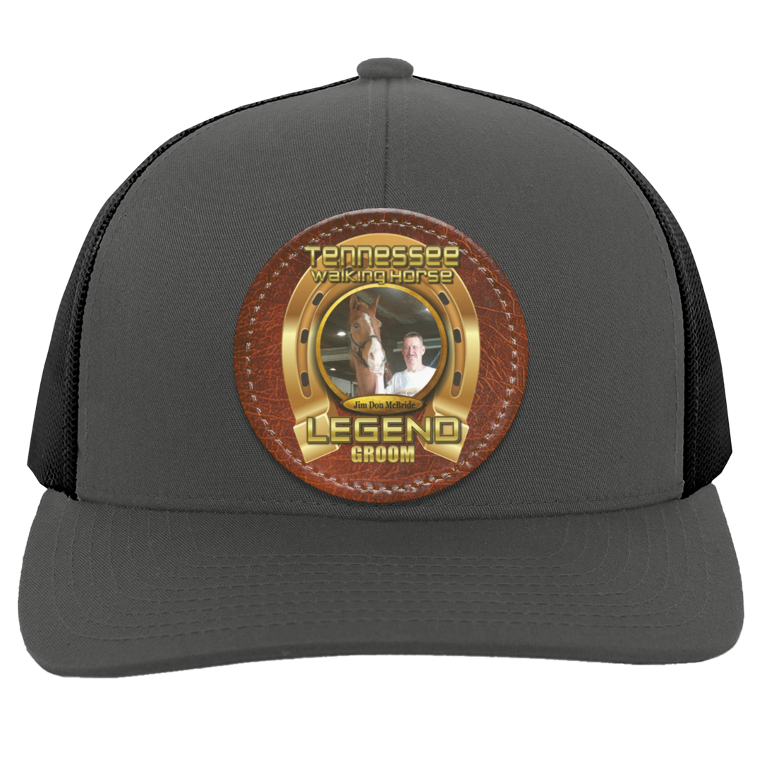 JIM DON MCBRIDE (TWH LEGENDS) HAT 104C Trucker Snap Back - Patch