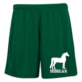 MORGAN 2 1423 Ladies' Moisture-Wicking 7 inch Inseam Training Shorts