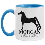 MORGAN STYLE 1 4HORSE AM11OZ 11 oz. Accent Mug