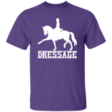 Dressage style 1(WHITE) 4HORSE G500 5.3 oz. T-Shirt