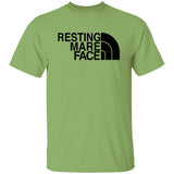 RESTING MARE FACE(black) G500 5.3 oz. T-Shirt