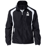 RACK ON RACKING (WHITE ART) JST60 Jersey-Lined Raglan Jacket