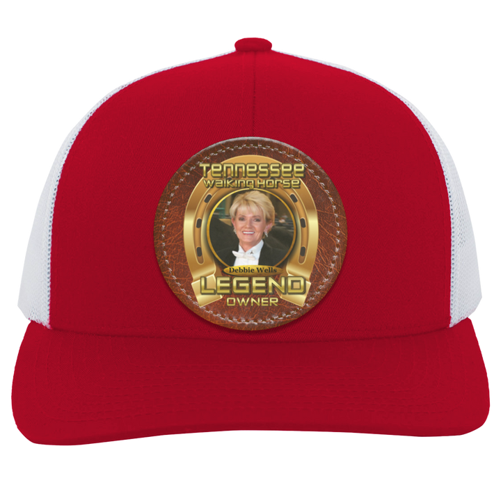 DEBBIE WELLS (TWH LEGENDS) HAT 104C Trucker Snap Back - Patch