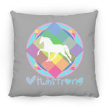 #TWHstrong 3 (Pleasure) ZP16 Medium Square Pillow