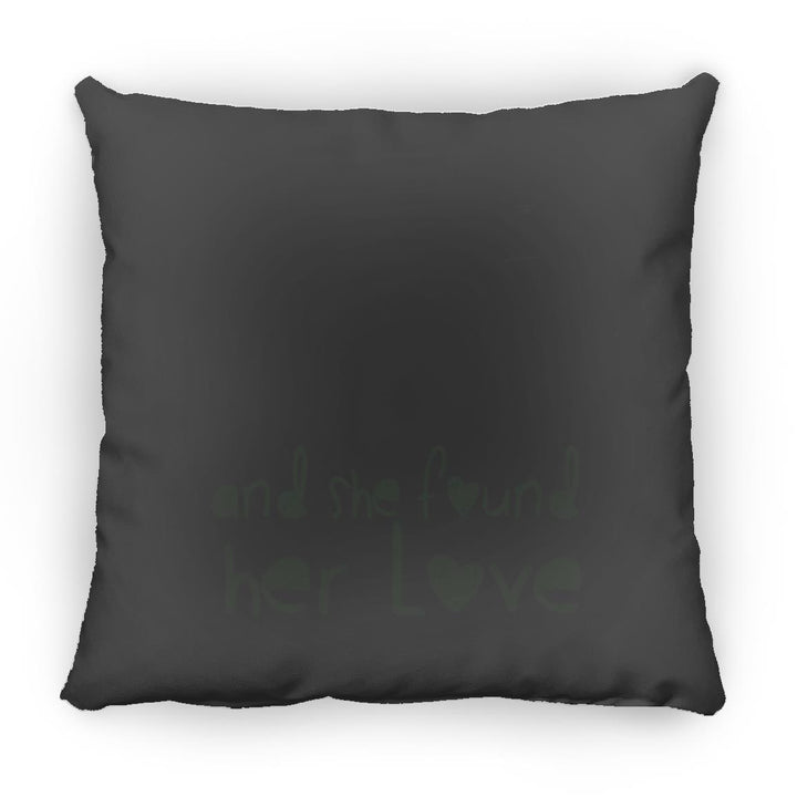 SHE FOUND HER LOVE (TWH pleasure)Bblack art ZP14 Small Square Pillow