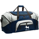 HACKNEY DESIGN 1 (white) 4HORSE BG99 Colorblock Sport Duffel