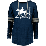 MISSOURI FOX TROTTER (white) 4HORSE 229390 Ladies Hooded Low Key Pullover