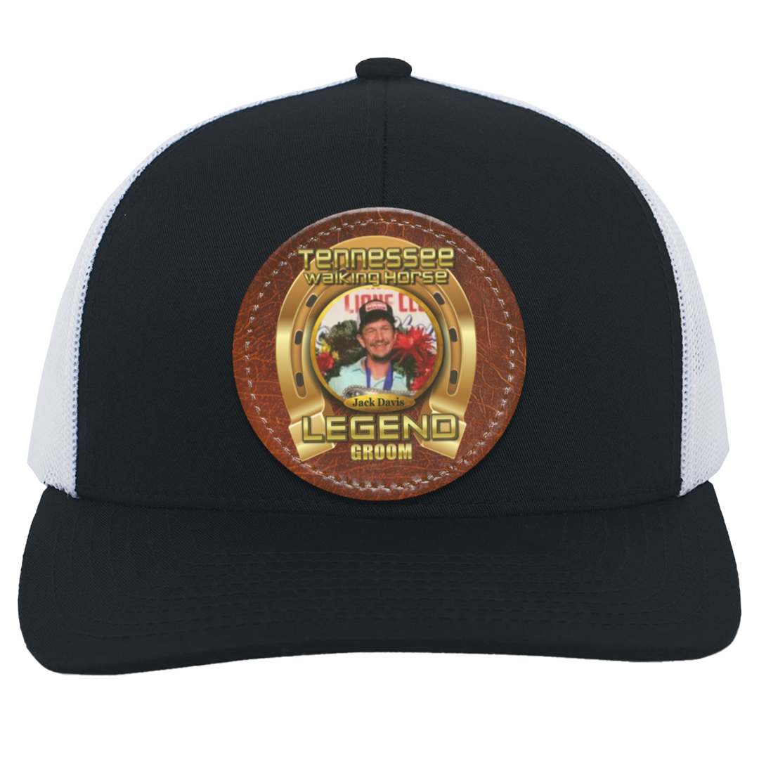 JACK DAVIS (TWH LEGENDS) HAT 104C Trucker Snap Back - Patch