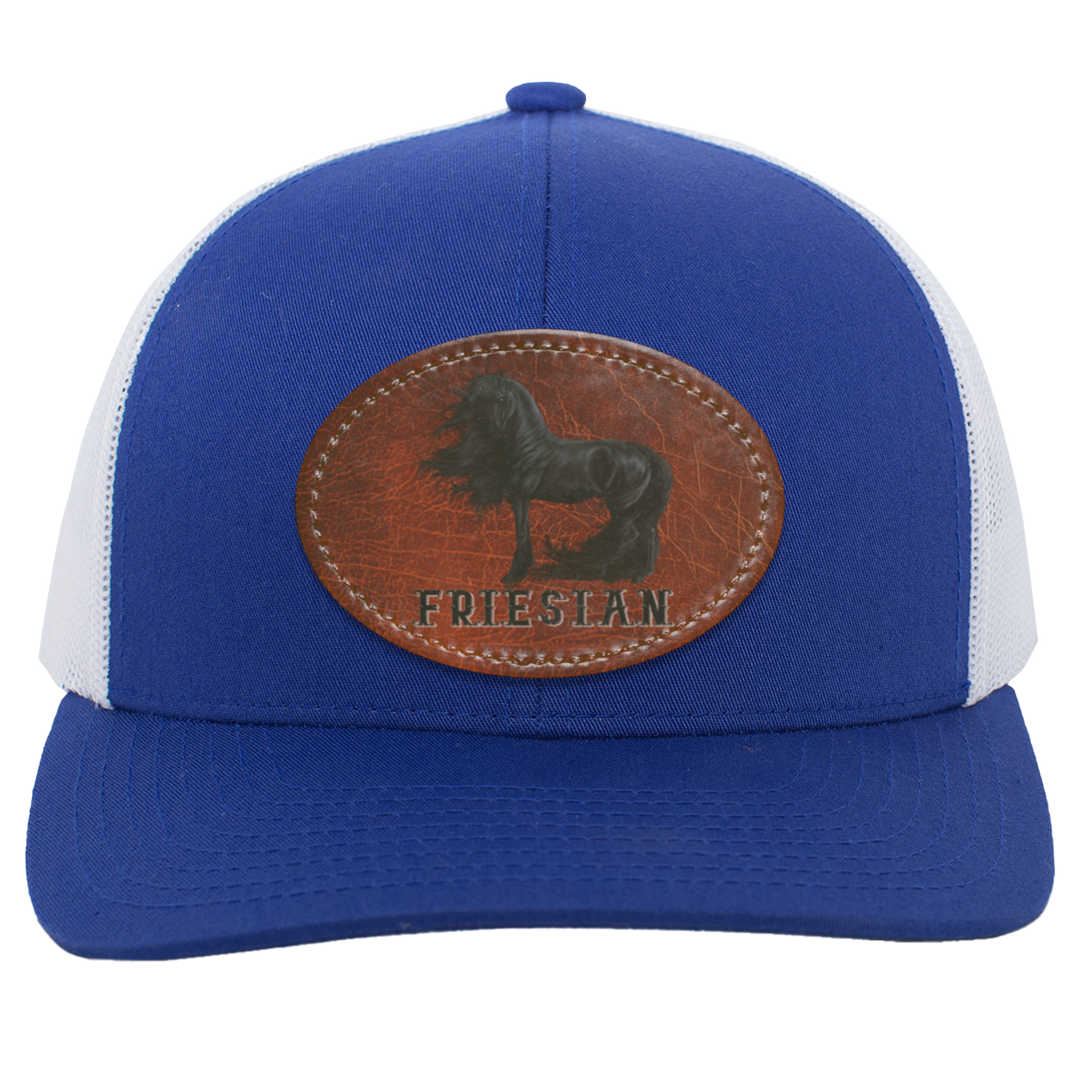 FRIESIAN ON LEATHER 104C Trucker Snap Back - Patch