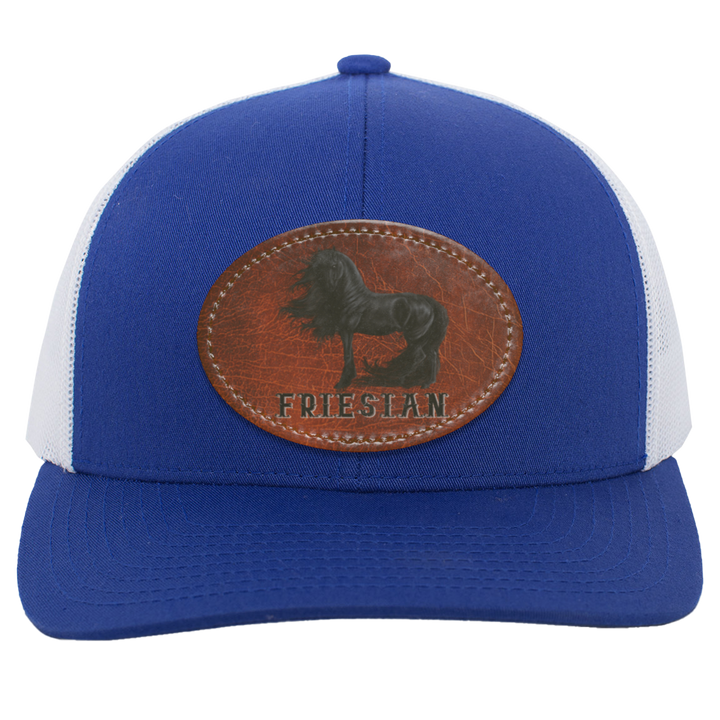 FRIESIAN ON LEATHER 104C Trucker Snap Back - Patch