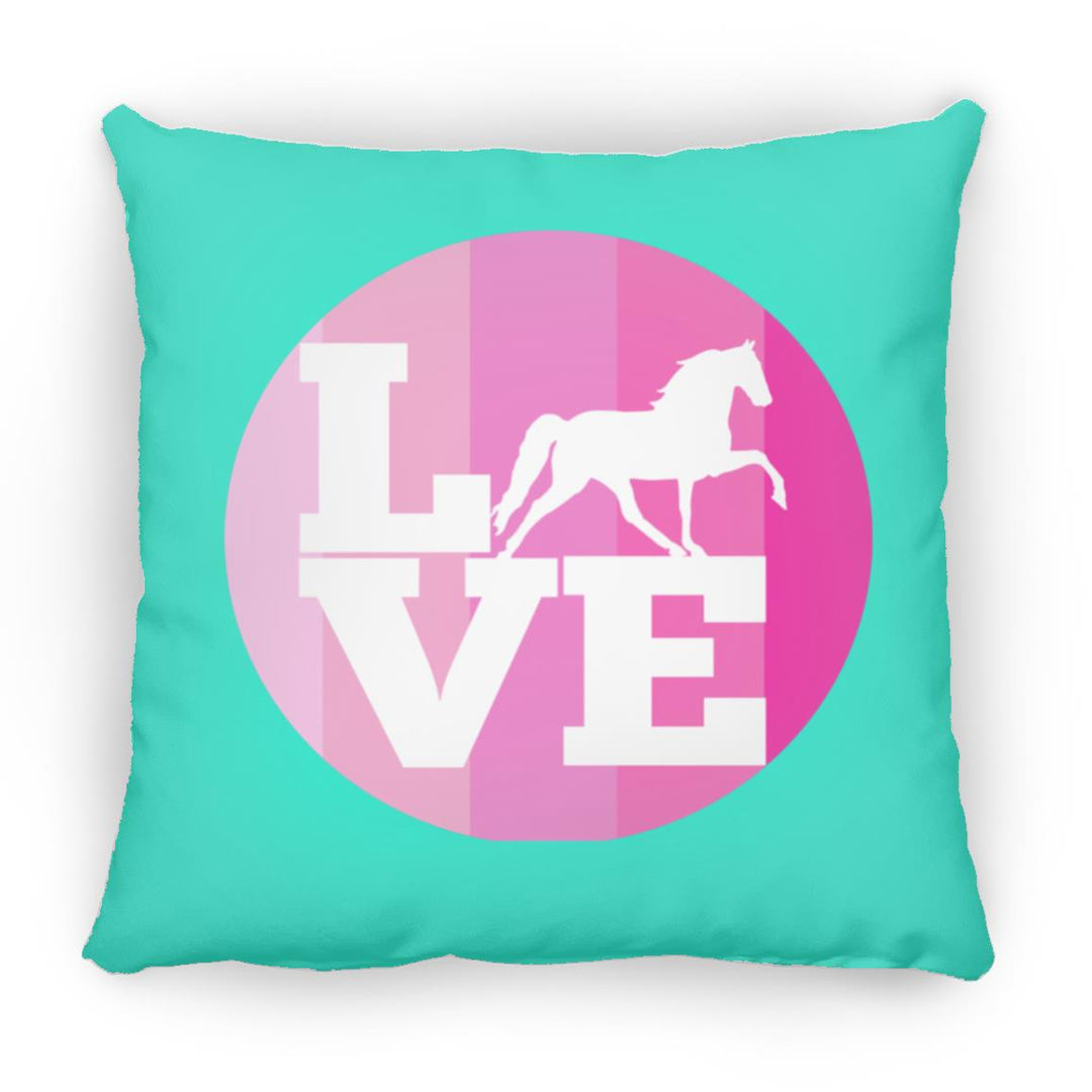 LOVE TWH PLEASURE SHADES OF PINK ZP16 Medium Square Pillow