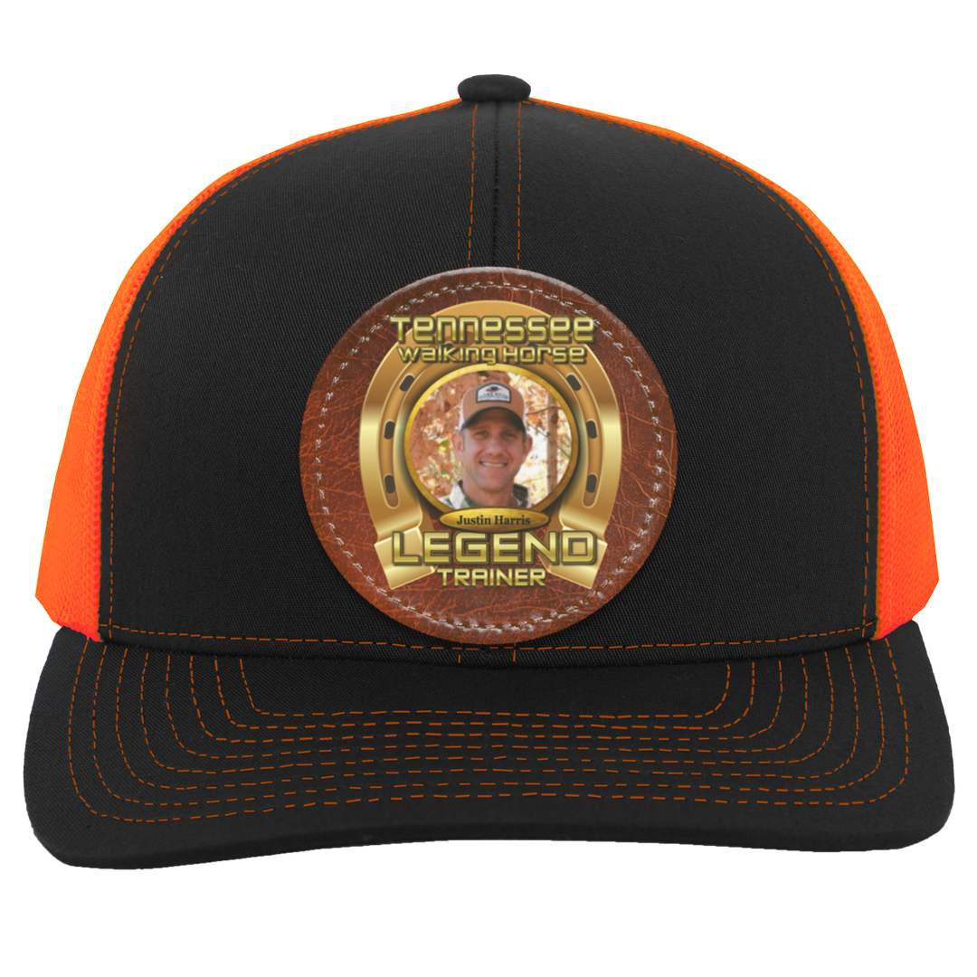 JUSTIN HARRIS (TWH LEGENDS) HAT 104C Trucker Snap Back - Patch