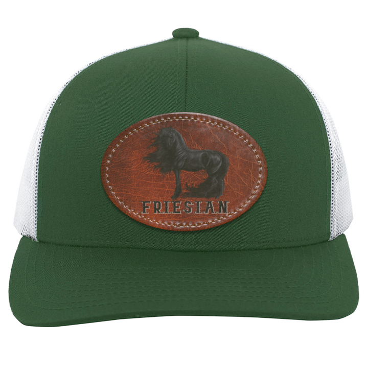 FRIESIAN ON LEATHER 104C Trucker Snap Back - Patch