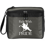 RIDEWITHPRIDEWHITE BG513 12-Pack Cooler