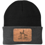 TURNIN AND BURNIN ON LEATHER CP90 Knit Cap - Patch