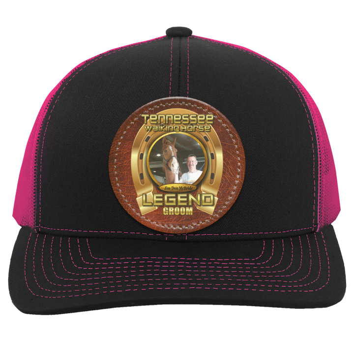 JIM DON MCBRIDE (TWH LEGENDS) HAT 104C Trucker Snap Back - Patch