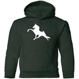 Tennessee Walking Horse Performance (WHITE) G185B Youth Pullover Hoodie