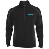 MY PONY STORE ST851 Men's Sport Wicking Colorblock 1/2 Zip
