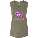 TIE DYE WALK ON B8803 Ladies' Flowy Muscle Tank