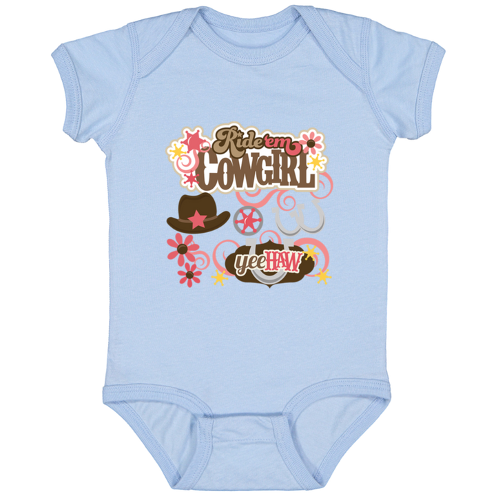 RIDEM COWGIRL 4424 Infant Fine Jersey Bodysuit