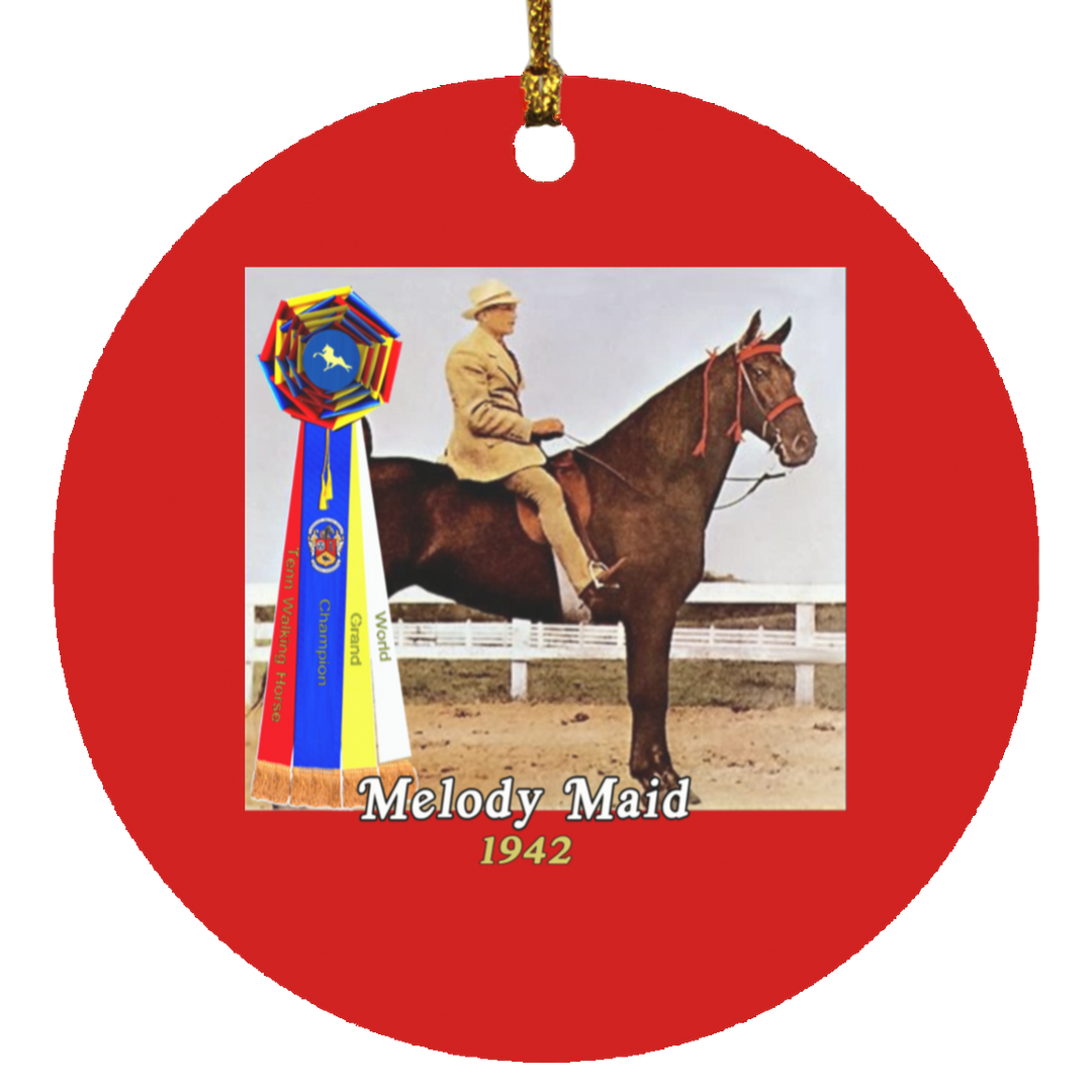 WGC MELODY MAID SUBORNC Circle Ornament