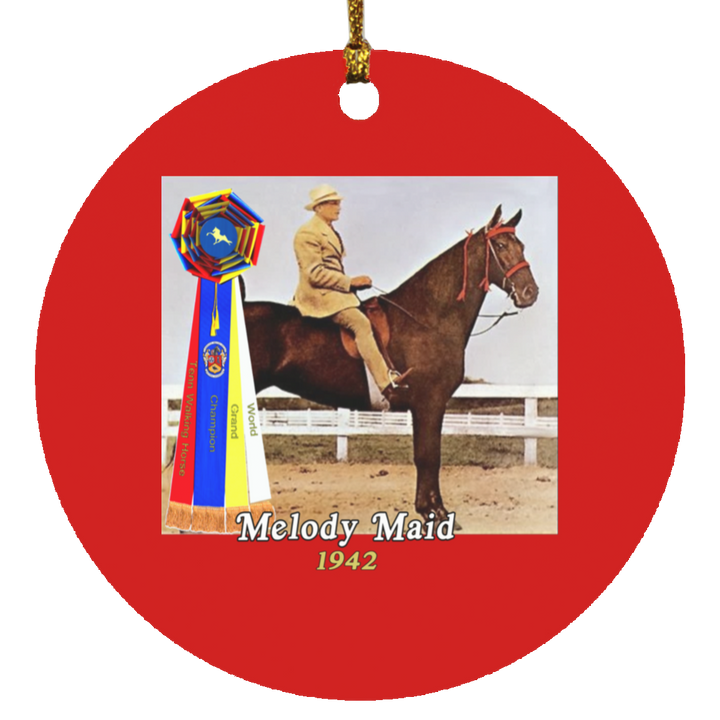 WGC MELODY MAID SUBORNC Circle Ornament
