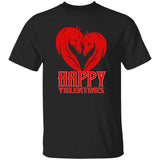 Horse Heart Happy Valentines G500 5.3 oz. T-Shirt